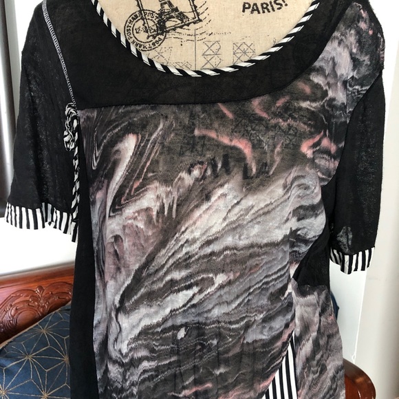 EUC Women’s Edin (Expect the Unexpected) Asymmetrical Blouse - Picture 2 of 6